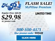 My Pillow Premium Flash Sale!